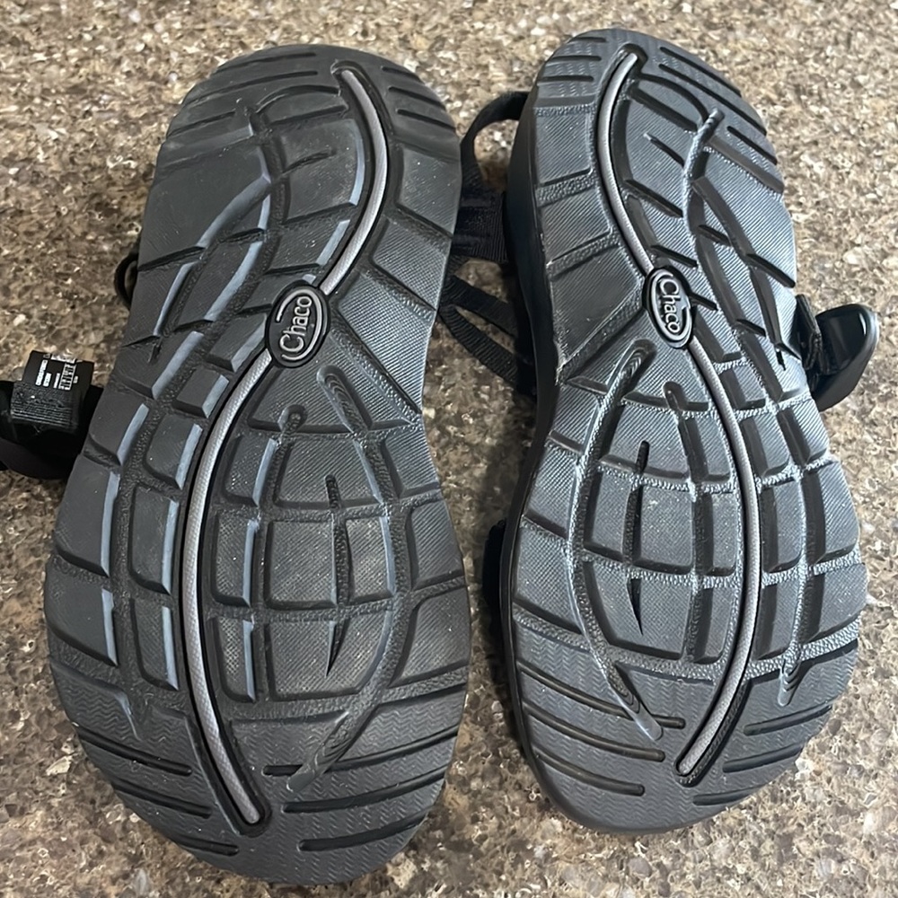 Womens Chaco cloud x2 sport black size 8 euro 39 new sandal - Picture 4 of 5